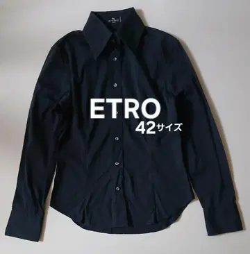 ETRO 에트로 블랙 셔츠