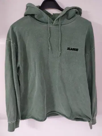 X-LARGE 엑스라지 풀오버 후드티 모스그린 M