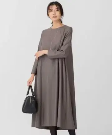 23구 울 조젯 A라인 원피스