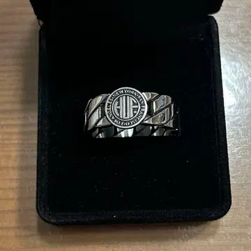 HUF 리저널 큐반 링크 링 사이즈 L 실버