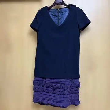 sacai 반팔 울&니트 원피스