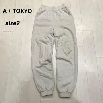 A + TOKYO 에이플러스도쿄 스웨트 팬츠 조거 팬츠 2