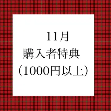 11월 핸드메이드 작품을 구매해주신 분들께