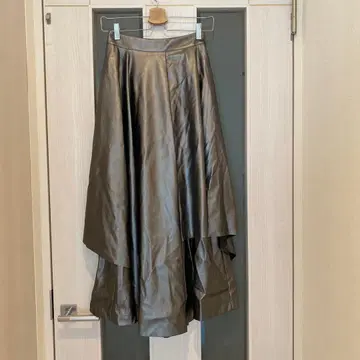 새상품 un3d 인조 가죽 아지메 레이어드 팬츠 38 사이즈