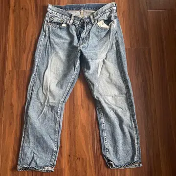 DEEP BLUE 라이트 블루 스트레이트 데님 M 사이즈