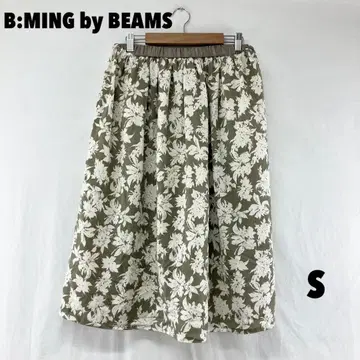 W0730S B:MING by BEAMS 미디 스커트