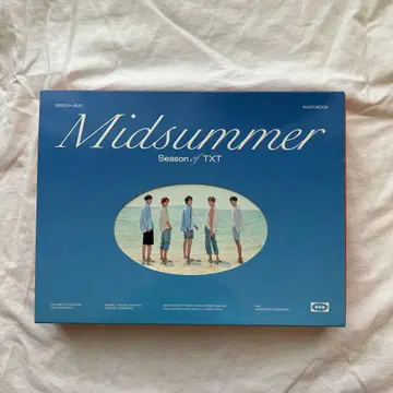 TXT Midsummer Season 포토북 세트