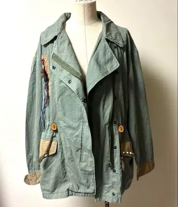 구제 의류 리메이크 밀리터리 자켓 5knot