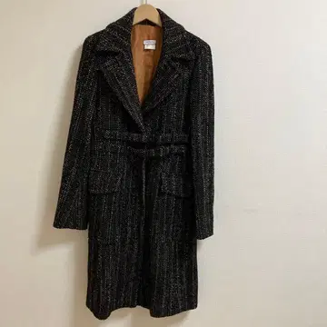 MAX&Co. 트위드 롱 코트