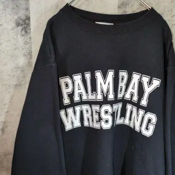 챔피온 맨투맨 트레이닝복 블랙 S A26,4