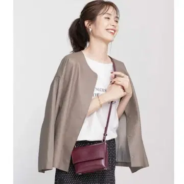 나노 유니버스 소프트 가죽 자켓