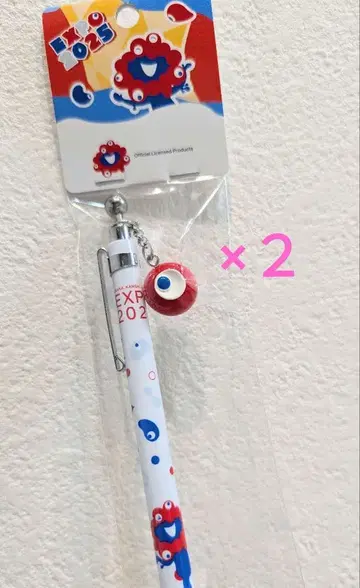 오사카 간사이 만박 2025 미야쿠미야쿠 코미야쿠 볼펜 2점