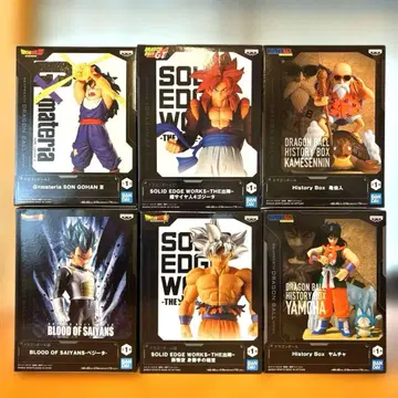 드래곤볼 피규어 6종 세트