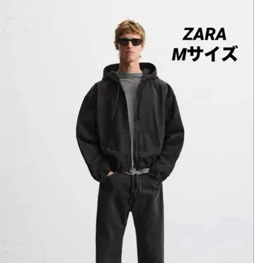 ZARA 자라 후드 데님 자켓 M 사이즈 완판템