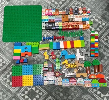 호빵맨 블록 라보 세트 듀플로