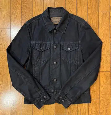 NEIL BARRETT 코팅 데님 자켓