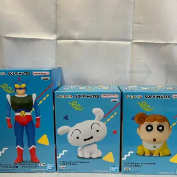 짱구는 못말려 SOFIMATES 피규어 3체 세트