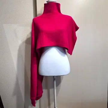 mici 하이넥 판초 머플러 핑크 프리 사이즈 HR0366