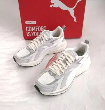 푸마 Hypnotic LS 스니커즈 화이트 x 그레이 23.5