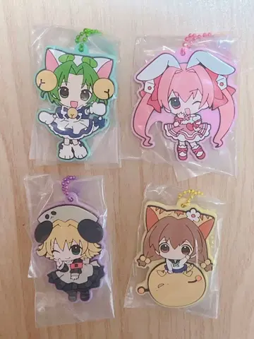 데지캐럿 러버 마스 4 캐릭터 세트