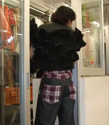 This Uniform vintage cotton jeans