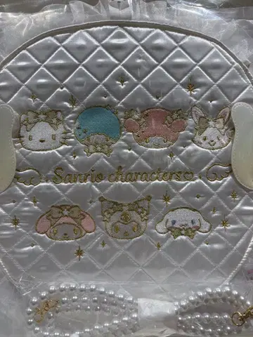 산리오 순백천사 부채 케이스