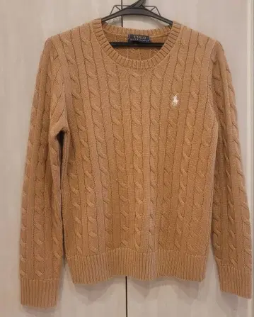 폴로 랄프로렌 니트 베이지