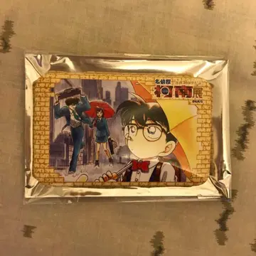 명탐정 코난 코난전 30주년 중국 항저우 스퀘어 캔뱃지 코난(신이치&란)