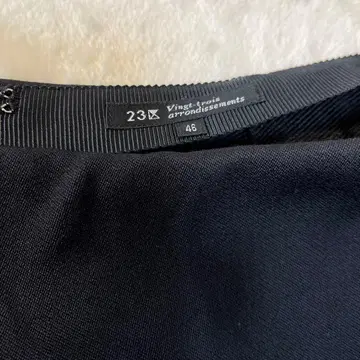 새상품급! 23구 온워드 블랙 플레어 스커트 빅 사이즈 넉넉한 46