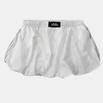 Badblood 화이트 숏팬츠 허리밴딩