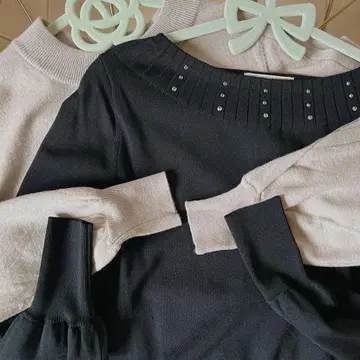 ANYSIS 상의 니트 티셔츠 미사용 새상품 2점