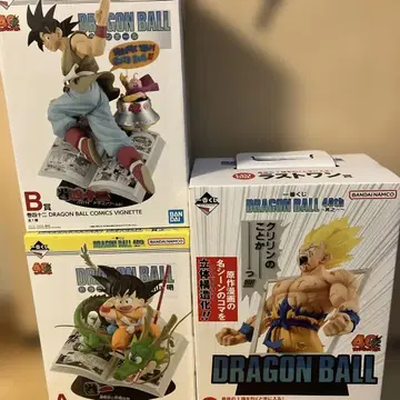 1번 복권 드래곤볼 피규어 세트 40th