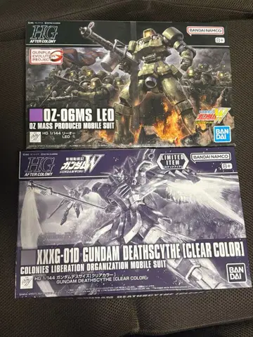HG 1/144 건담 데스사이즈 & 리오 세트