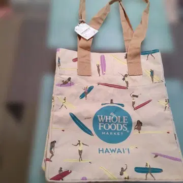 새상품 2025 디자인 홀푸드 마켓 백