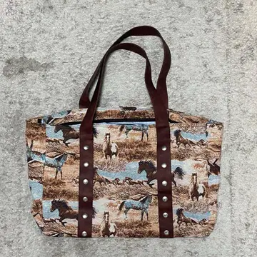 케미컬 스포츠 토트백 자수 말 한국