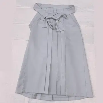 3605 여성용 하카마 라이트 그레이 무지 졸업식