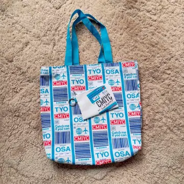 캐치 미 이프 유 캔 토트백 이와모토 테루 파우치 포함