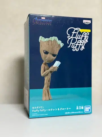 MARVEL Fluffy Puffy 그루트 피규어
