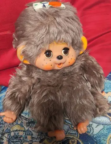 몬치치 쇼와 레트로 봉제 인형 다이스케 쓰리 슬립 아이 진심