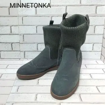 [ MINNETONKA ] 미네통카 리브 니트 부츠