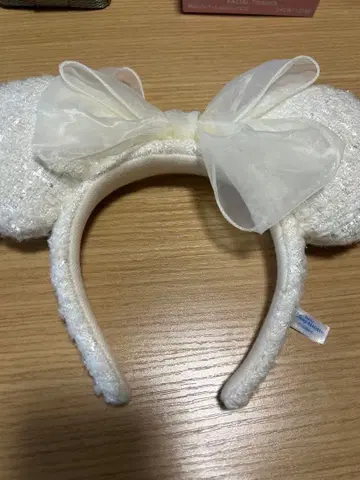 디즈니 퀼팅 머리띠 화이트