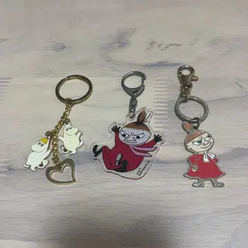무민 리틀 미이 키링 3개 세트