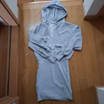 INGNI 후드 부착 원피스 M 사이즈 그레이