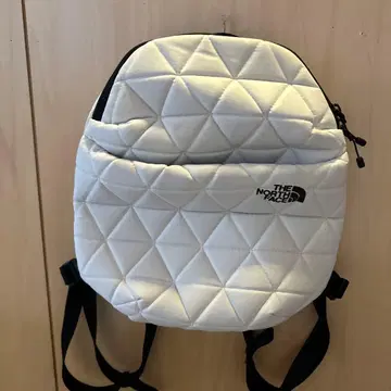 THE NORTH FACE 퀼팅 백팩 화이트