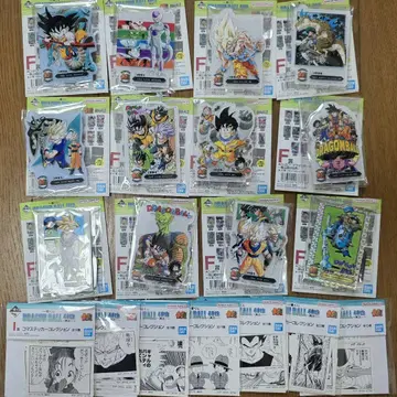 제일복권 드래곤볼 F상 ACLLECT I상 시계 부품 스티커