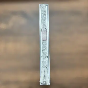 그레이 뜨개질 무늬 허리띠 박스형 법사 용