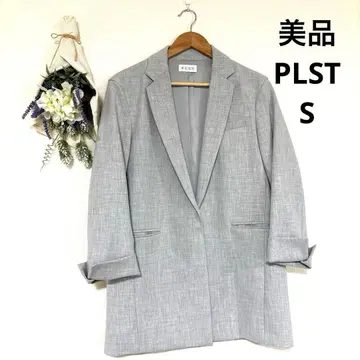 새상품급 PLST 테일러드 자켓 라이트 그레이 S
