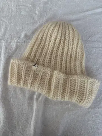 론 헤르만 RHA 리브 니트 모자 프리 사이즈 화이트