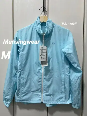 Munsingwear 리버서블 자켓 M 라이트 블루
