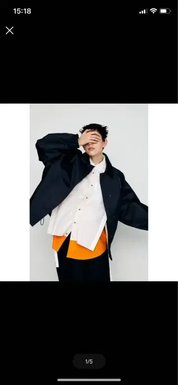 엔폴드 오버 블루종 36